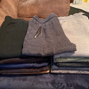 Boys 10-12 knit and sweat pants.